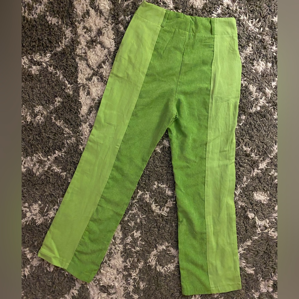 HIGH RISE CORDUROY PANTS - Picture 2 of 6
